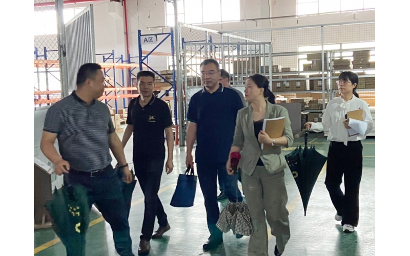 淳安县副县长黄青一行莅临千岛湖cq9电子平台网站考察调研